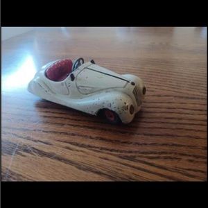 Rare Original BMW SCHUCO Examico 4001 Wind-Up Car Original Cream Color